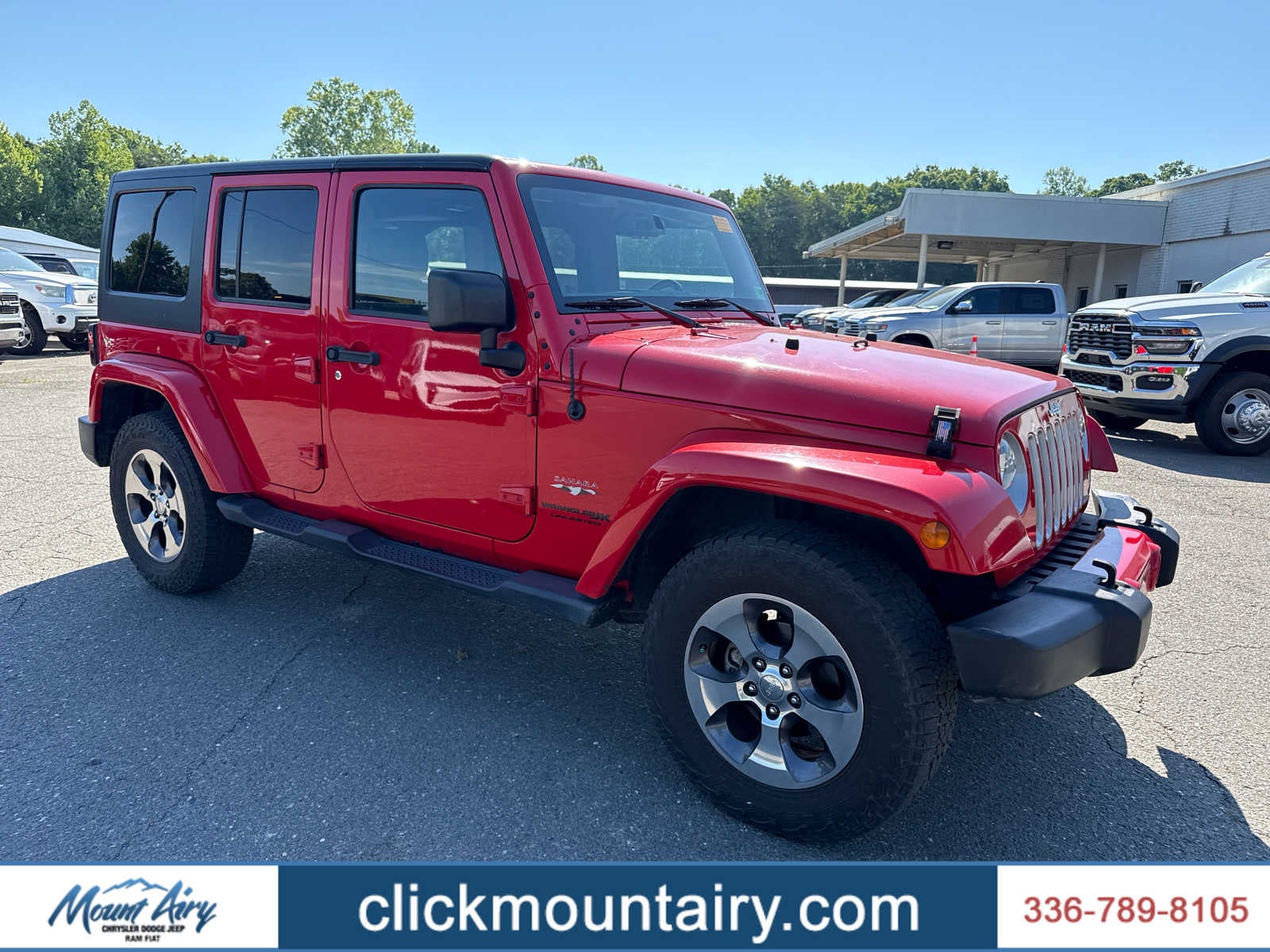 2018 Jeep Wrangler JK Unlimited Sahara 4x4