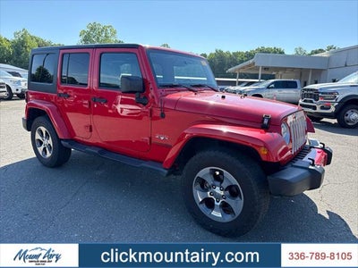 2018 Jeep Wrangler JK Unlimited Sahara 4x4
