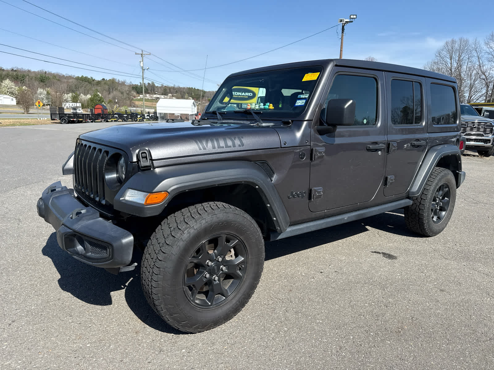2021 Jeep Wrangler Unlimited Willys
