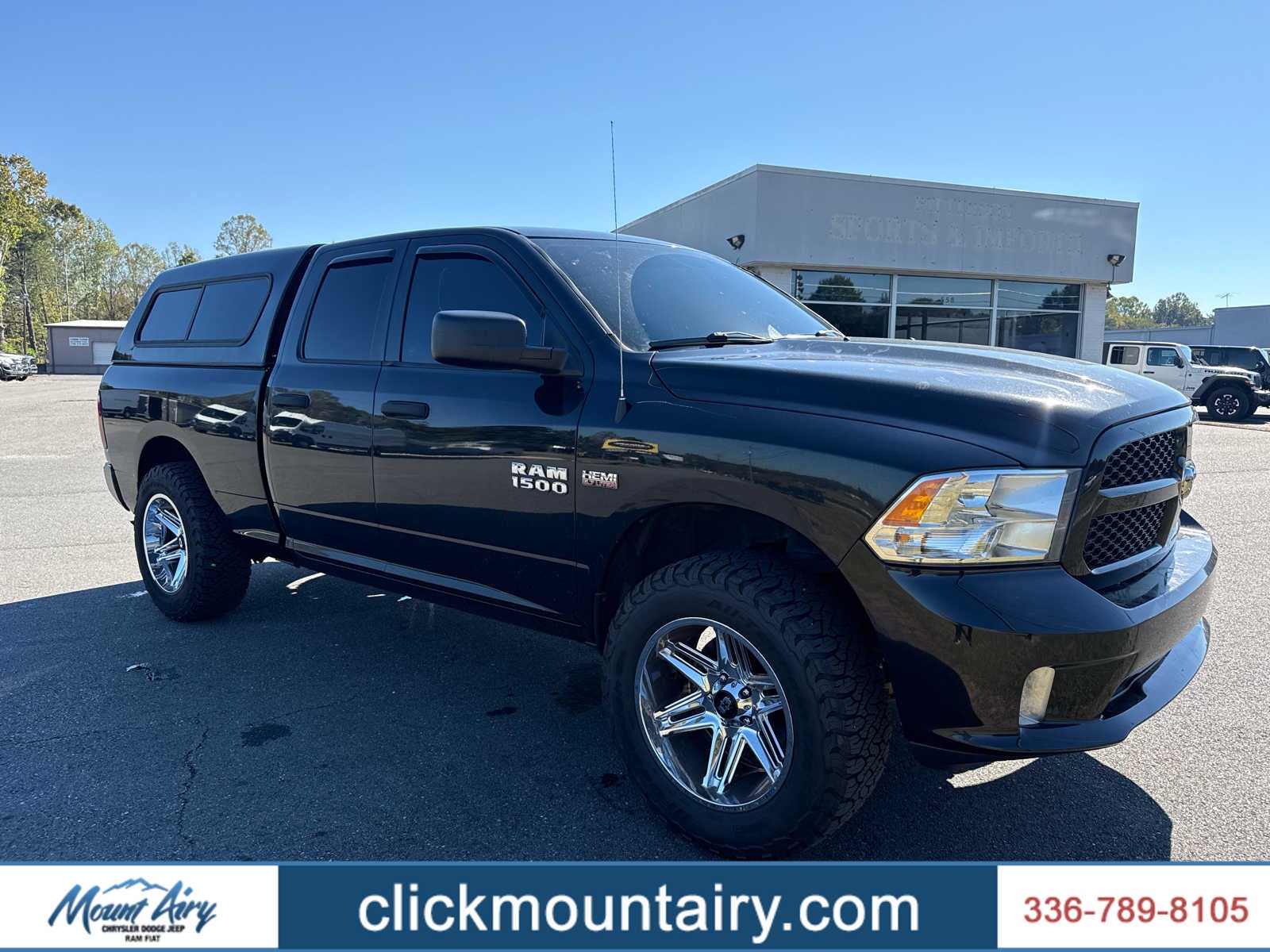 2018 RAM 1500 Express Quad Cab 4x4 6'4' Box