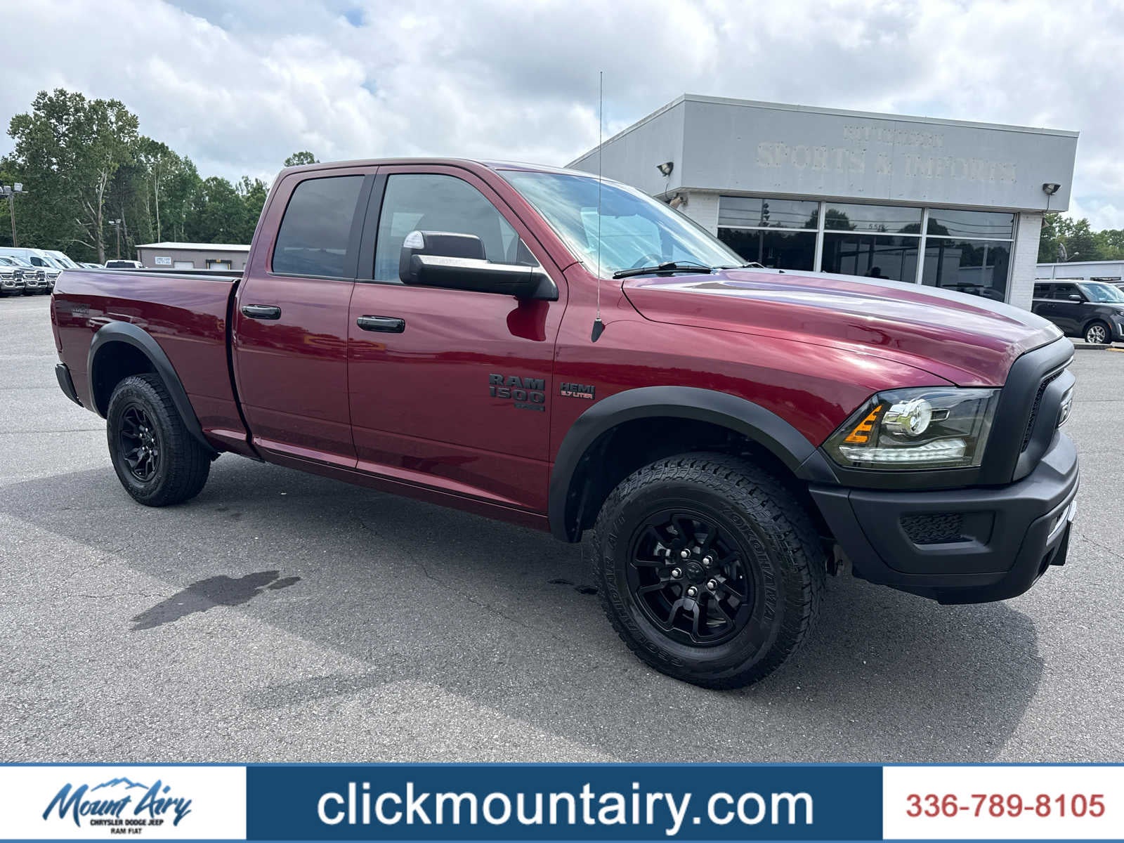 2024 RAM 1500 Classic Warlock Quad Cab 4x4 6'4' Box