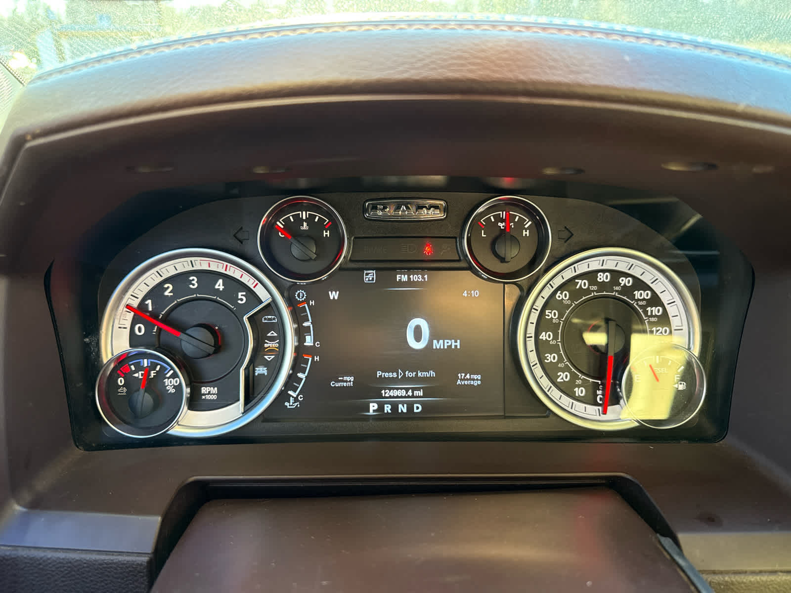 2017 RAM 2500 Laramie Mega Cab 4x4 6'4' Box