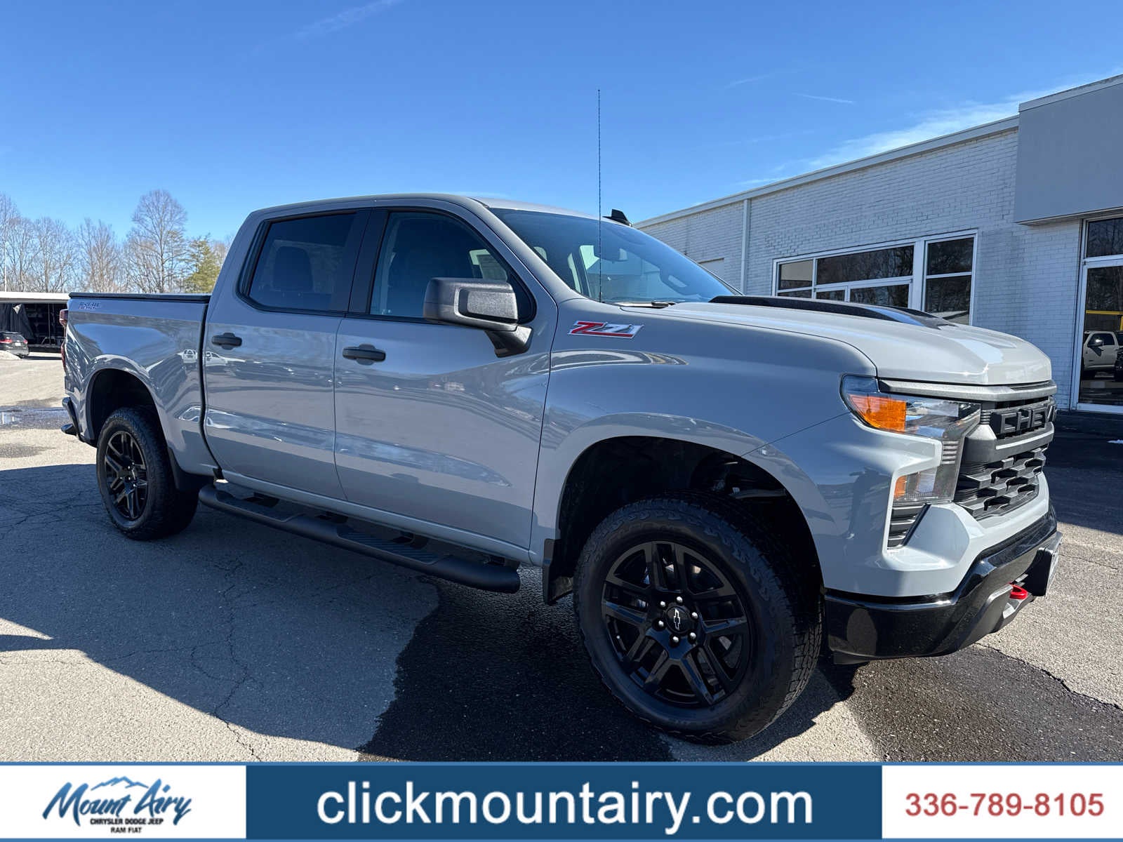 2025 Chevrolet Silverado 1500 4WD Crew Cab Short Bed Custom Trail Boss