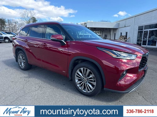 2021 Toyota Highlander Hybrid Platinum