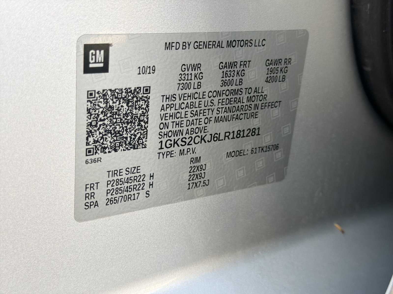 2020 GMC Yukon Denali