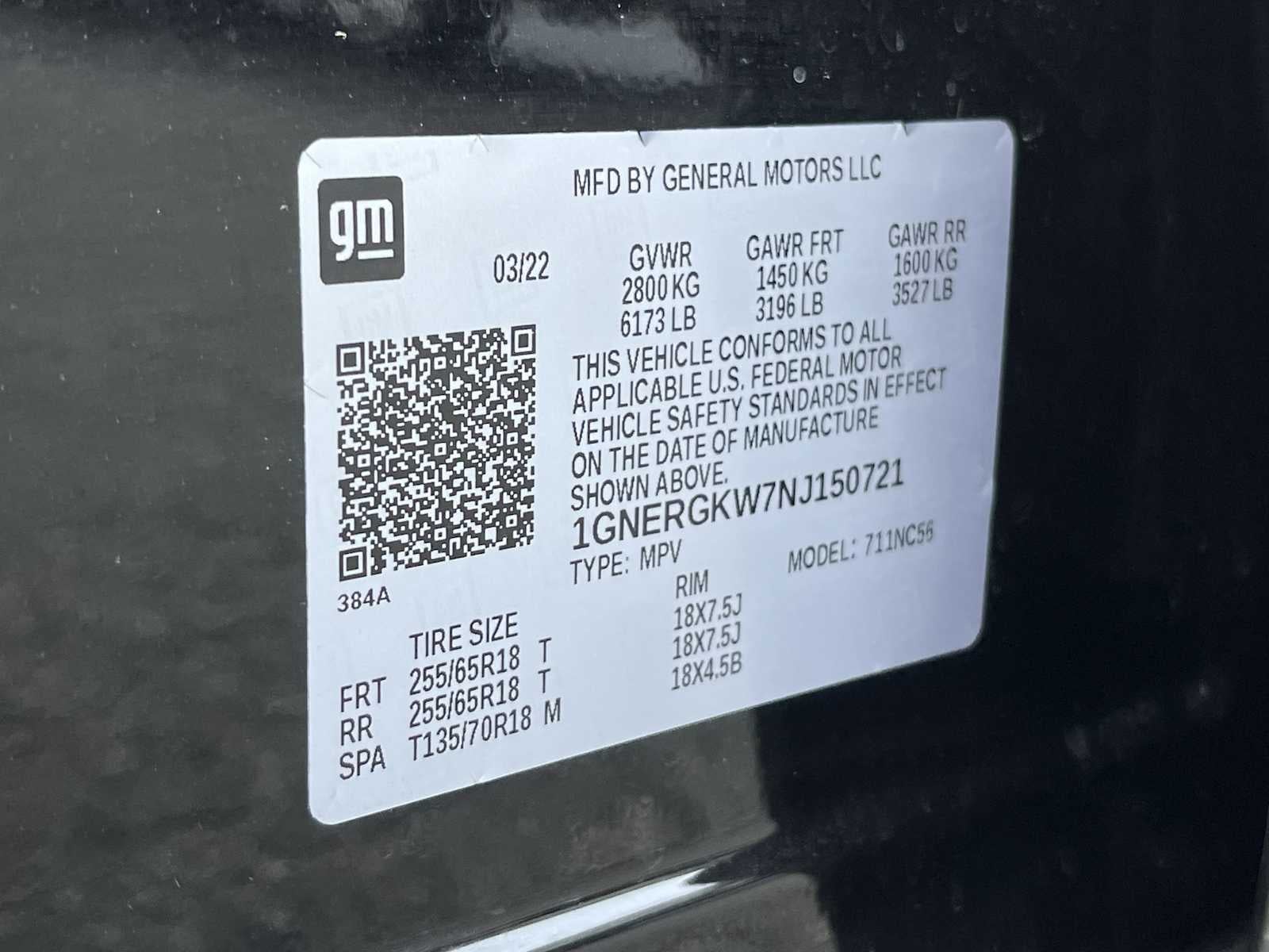 2022 Chevrolet Traverse LT Cloth