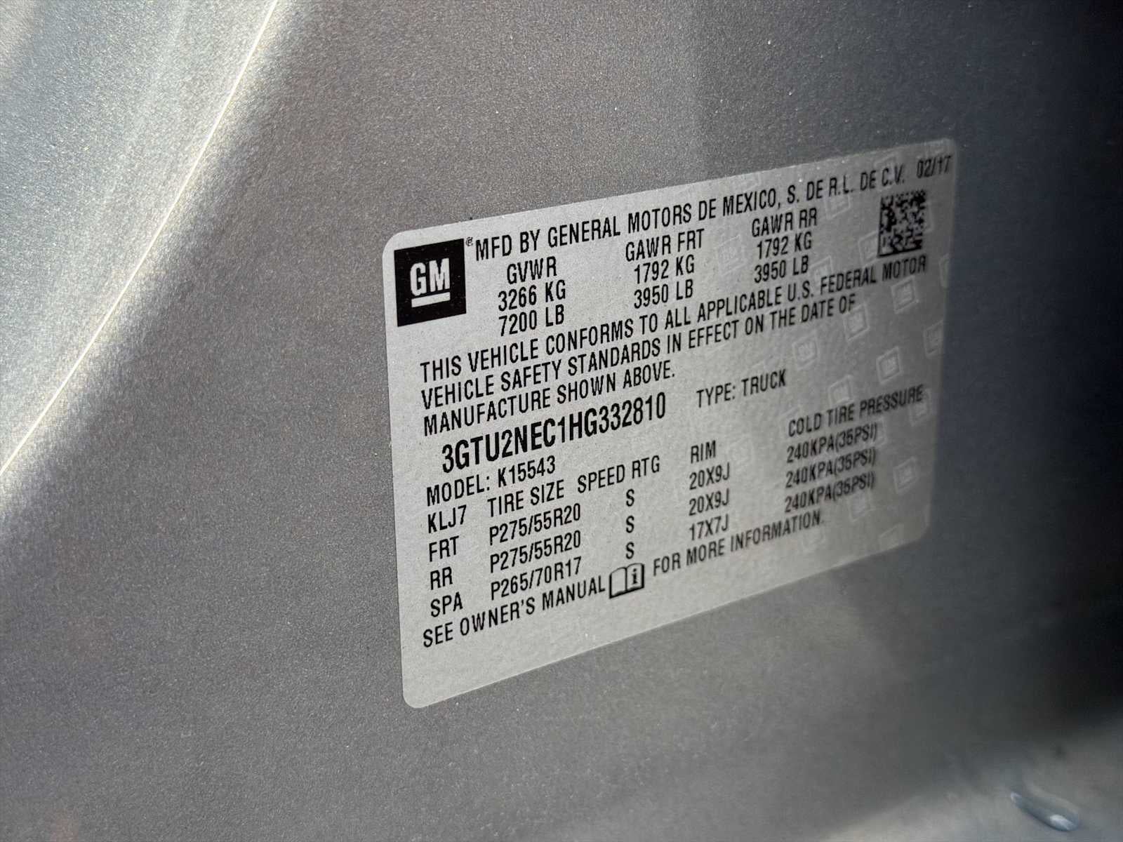 2017 GMC Sierra 1500 SLT