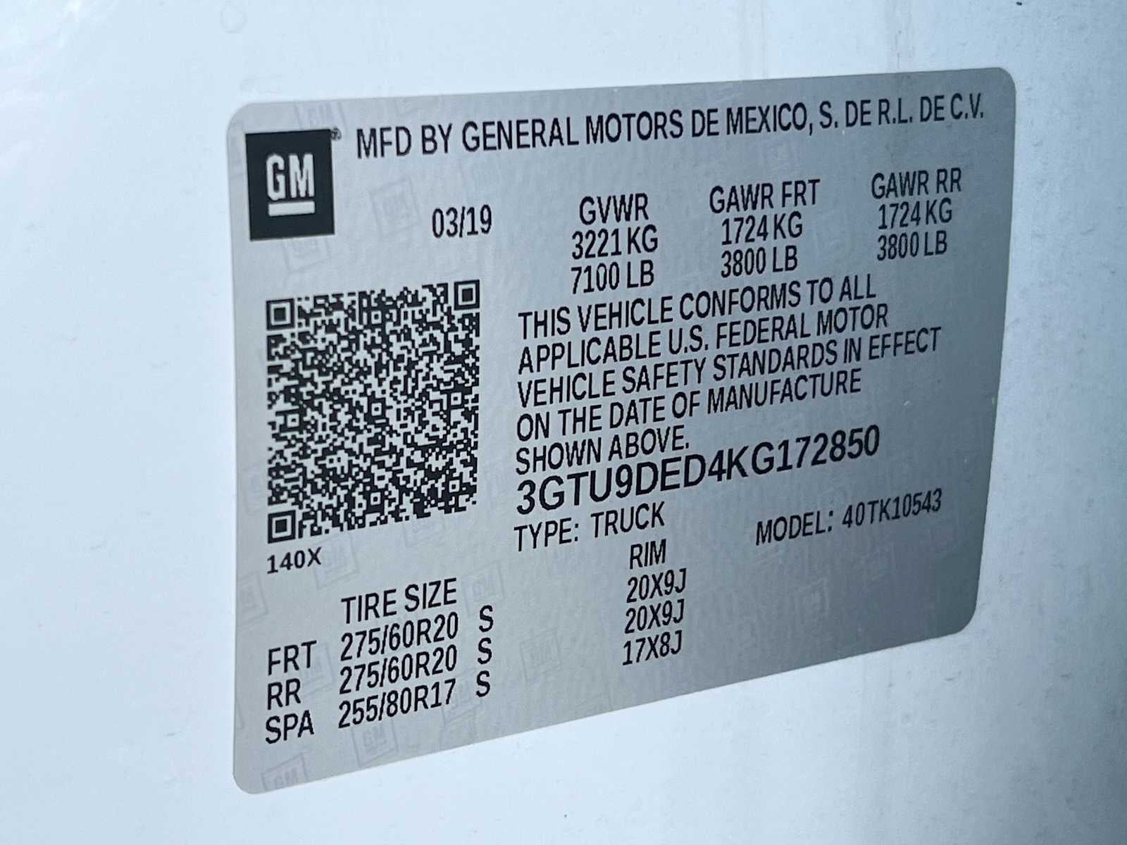 2019 GMC Sierra 1500 SLT