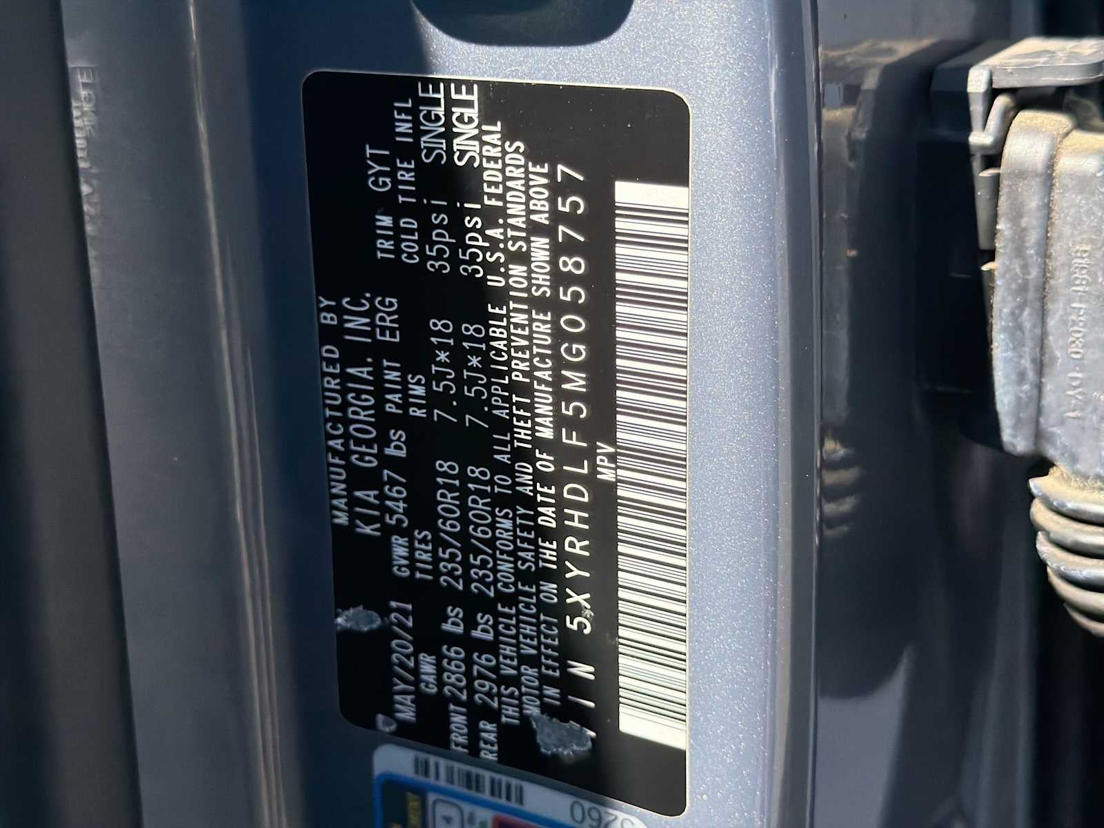 2021 Kia Sorento EX