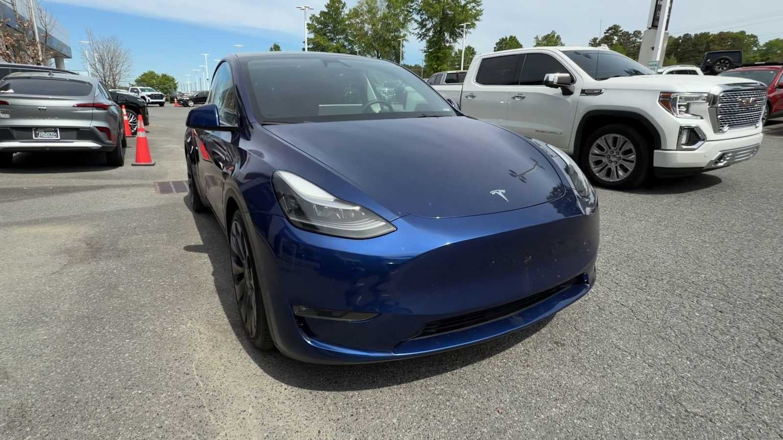Used 2023 Tesla Model Y Performance with VIN 7SAYGDEF8PF871990 for sale in Matthews, NC